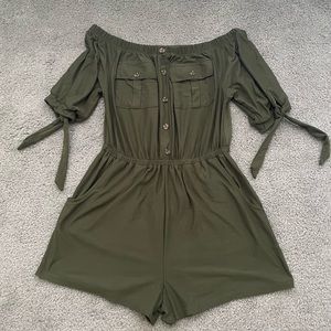 Olive romper